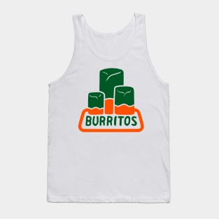 Burritos, the official food of drinking Jarritos!! Tank Top